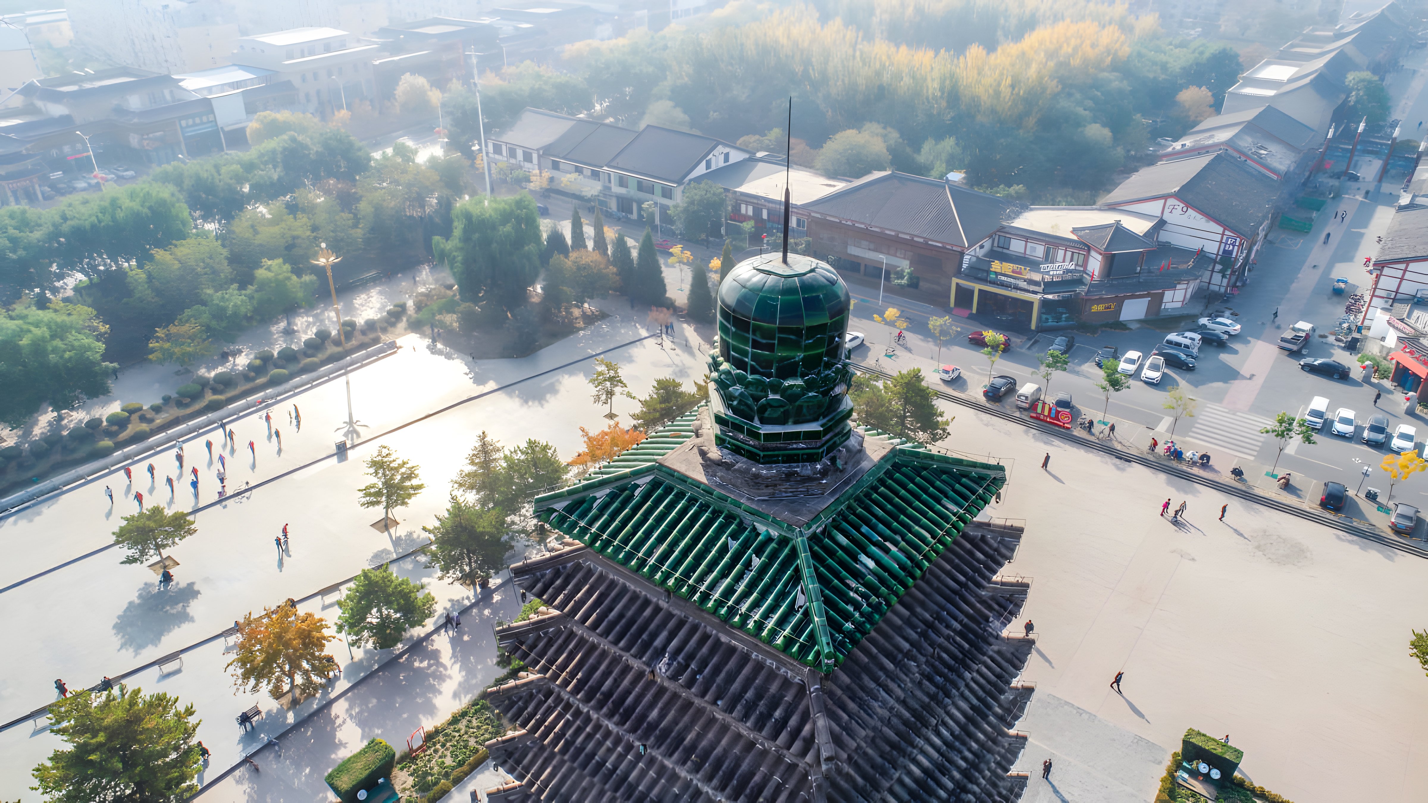 朝阳市的南北塔